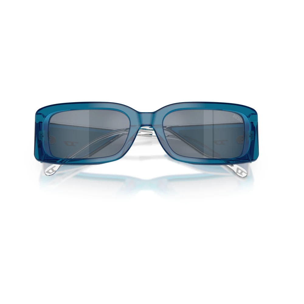 Diesel Unisex Blue Dl2017u Sunglasses - Sunglasses - 53 Mm - Accessories