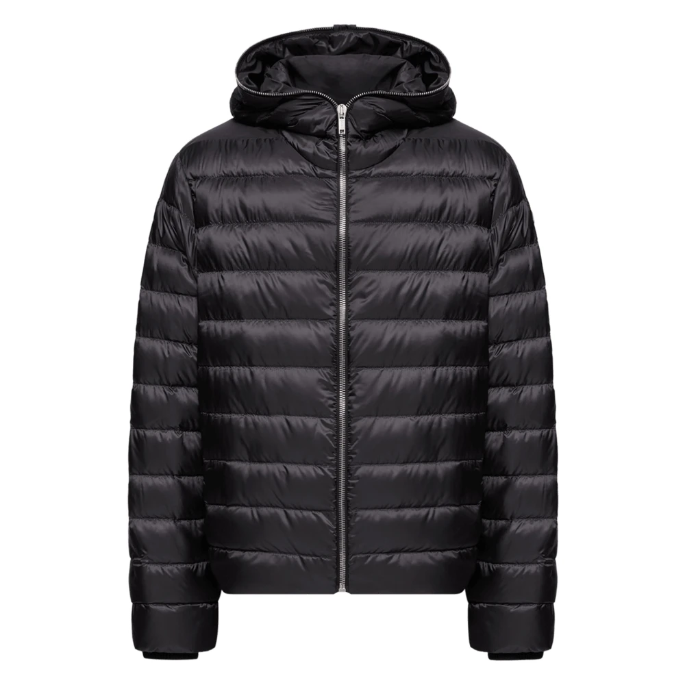 Moncler Men's Black Ziplock Hooded Down Jacket - Winter Jackets - L - Jackets