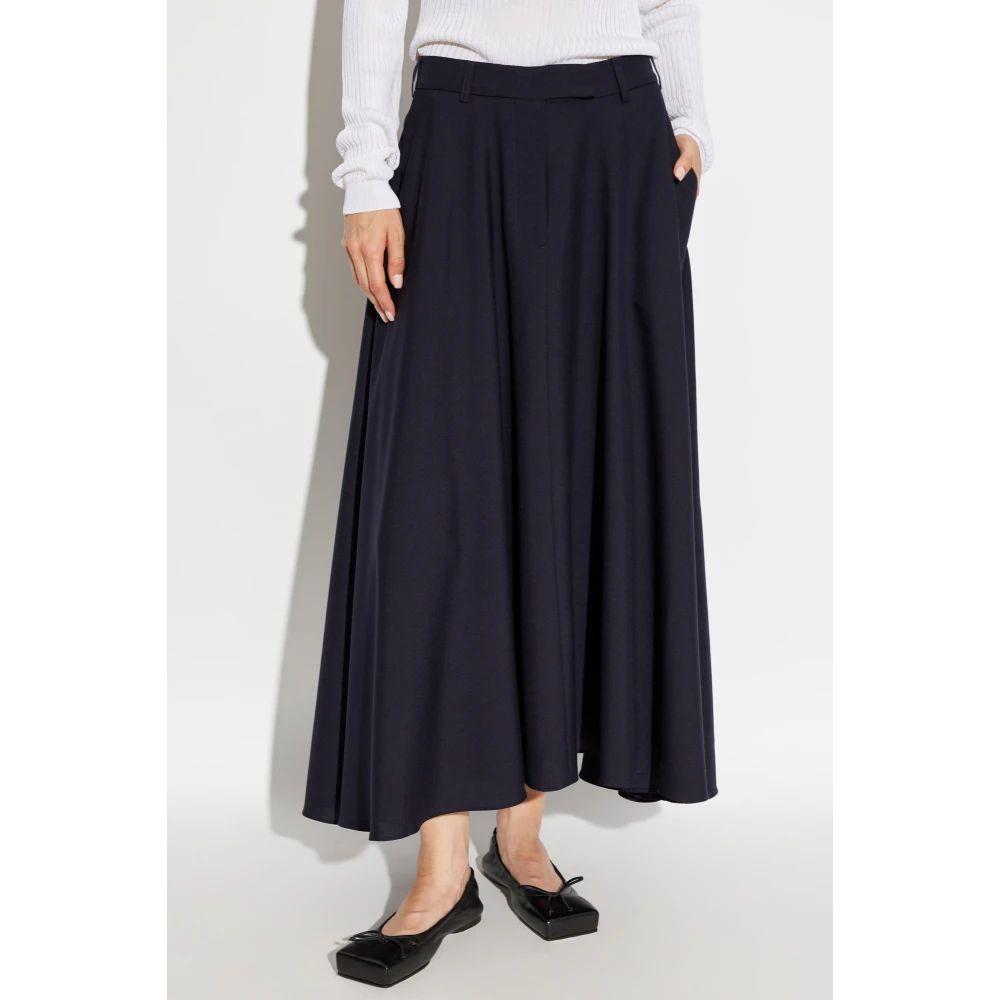 Officine Générale Wollen Rok Blue Dames