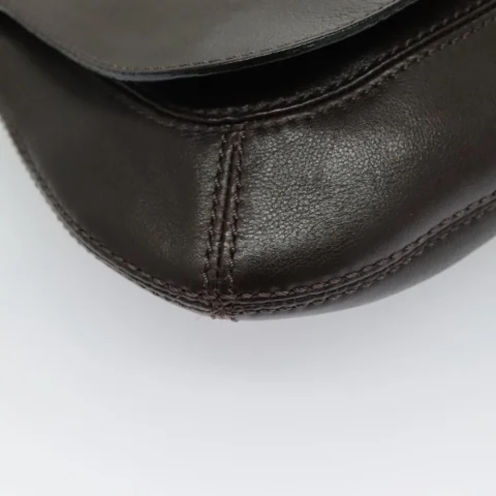 Bally Pre-owned Leather shoulder-bags Black Dames