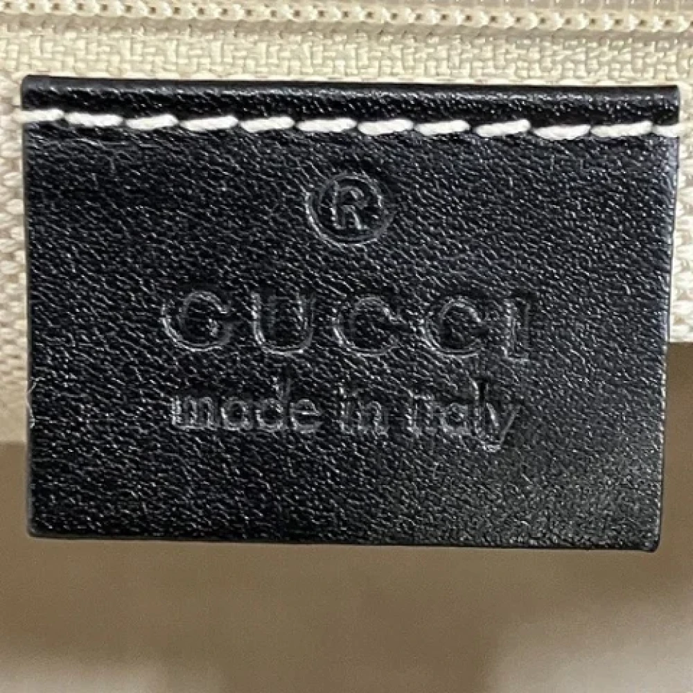 Gucci Vintage Pre-owned Canvas gucci-bags Beige Dames