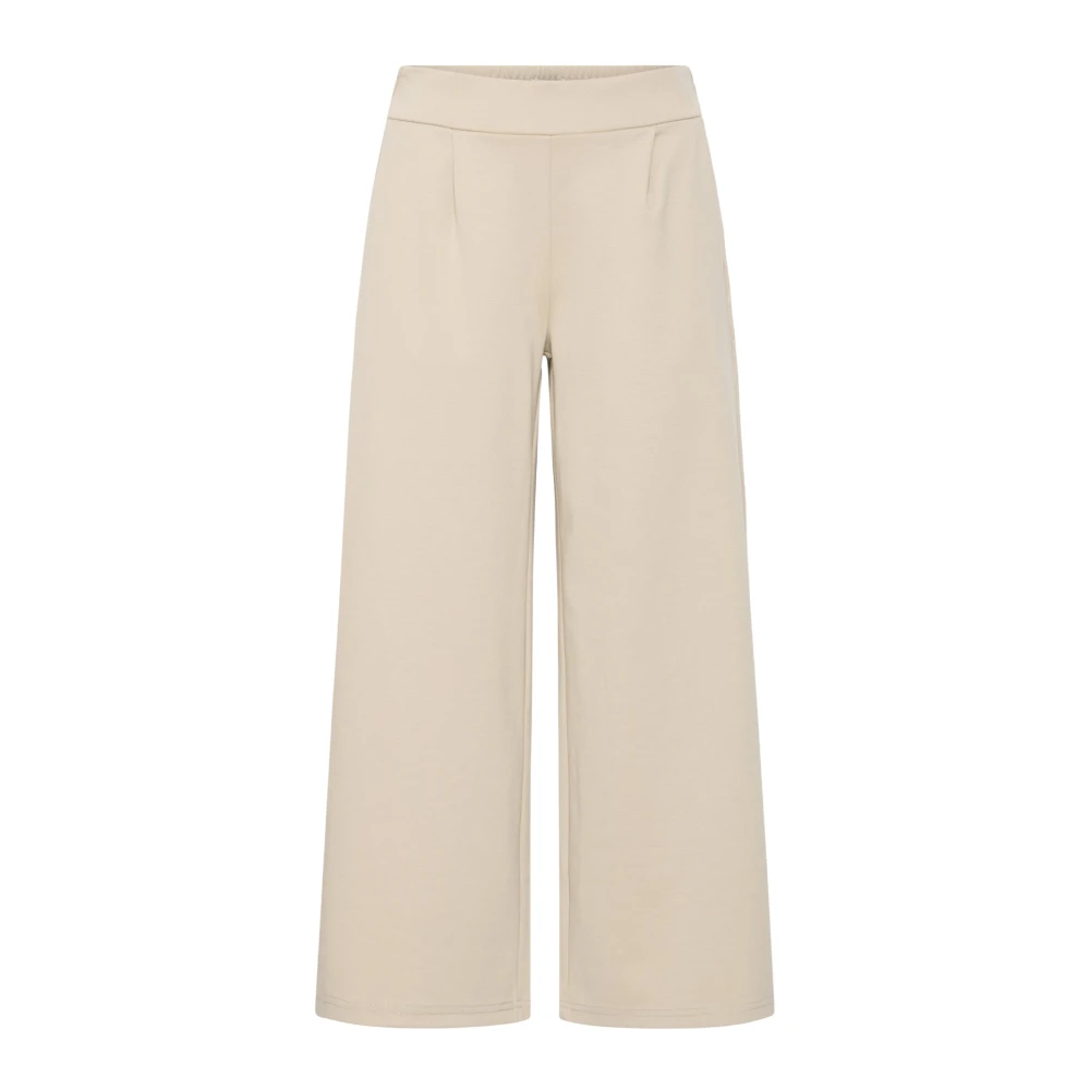 Ichi Donna Beige Pantaloni Da Kate - Immagine 2