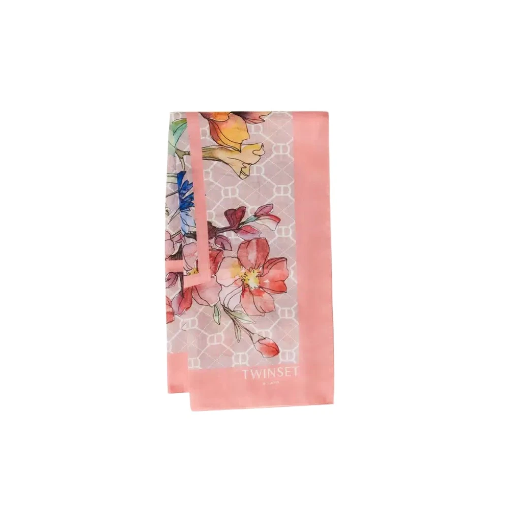 Twinset Bloemenprint Kefia Top Multicolor Dames