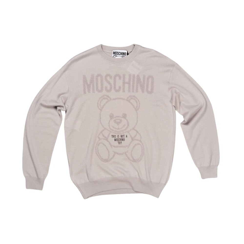 Grijze Sweaters voor Mannen Moschino Sweaters Miinto