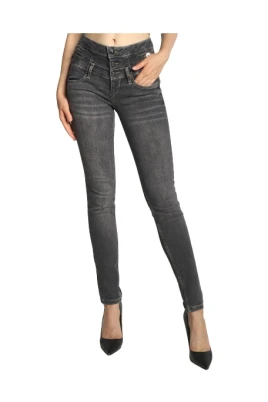 High Waist Skinny Rampy Jeans
