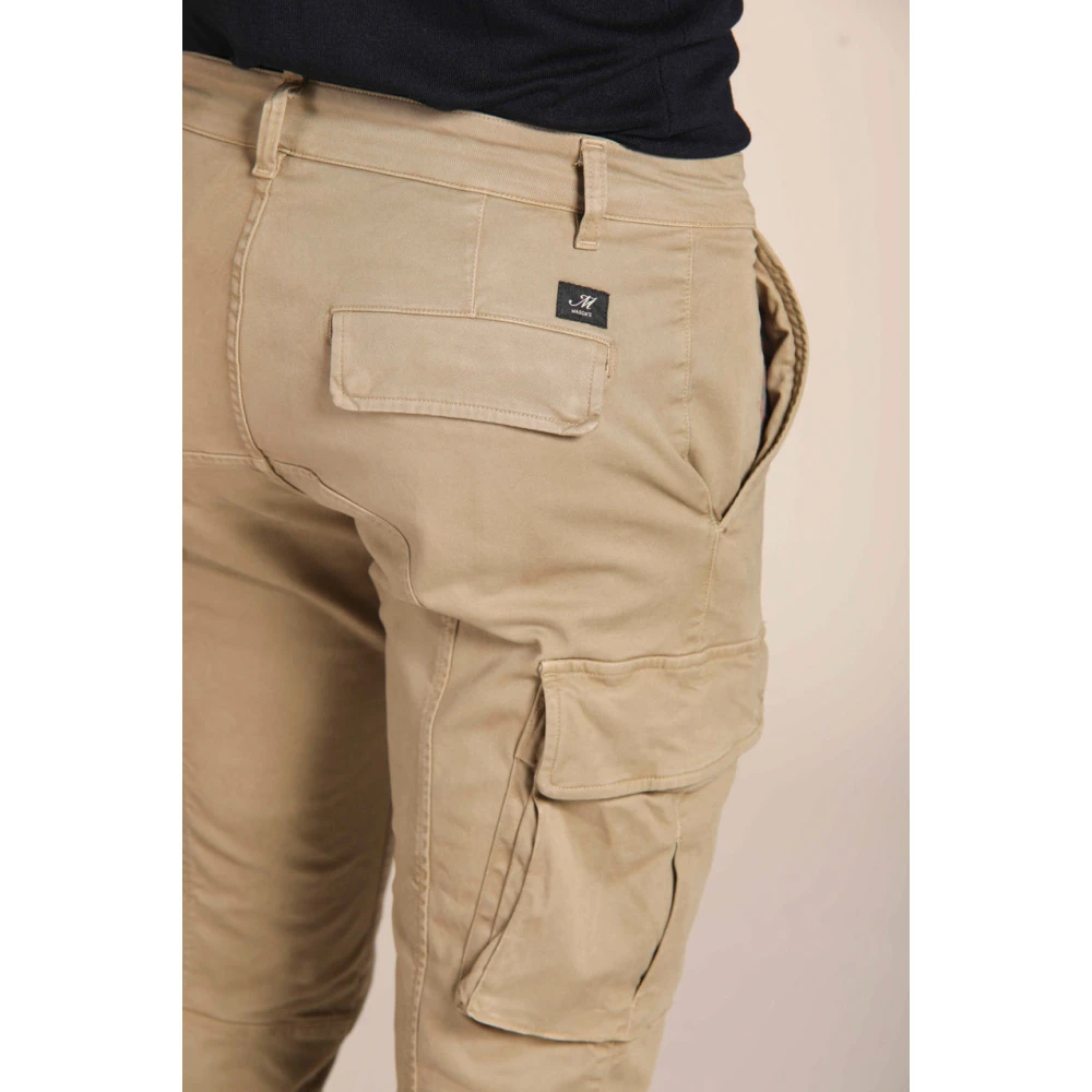 Mason's Extra Slim Fit Cargo Broek Beige Heren