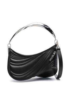 black-spiral-curve-embossed-tote-bag
