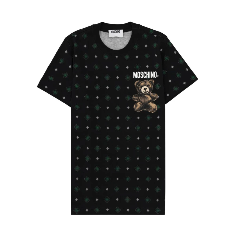 Moschino Vrouw Zwart Tops Dames, S, T-Shirts