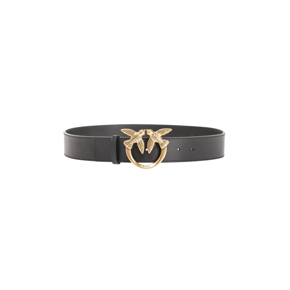 Pinko Love Berry Riem Black Dames