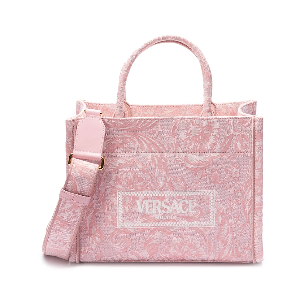 Versace Stijlvolle Dames Winkel Tassen Pink Dames