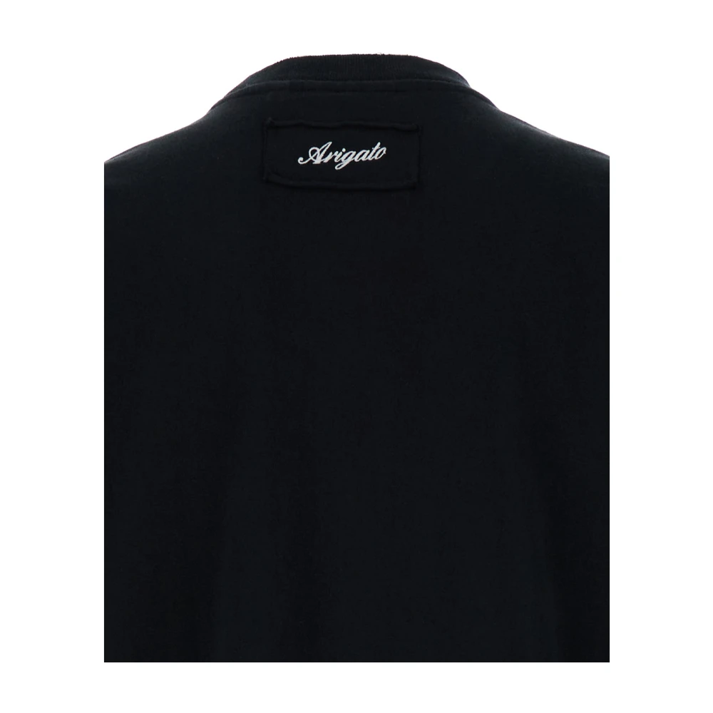Axel Arigato Serie Distressed T-shirt Black Heren