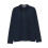 maillot-a-col-polo-bleu-marine-a-manches-longues