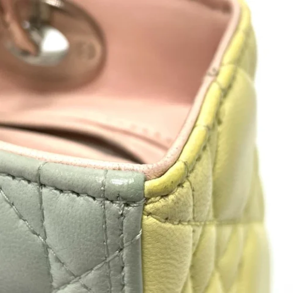 Dior Vintage Pre-owned Leather dior-bags Green Dames