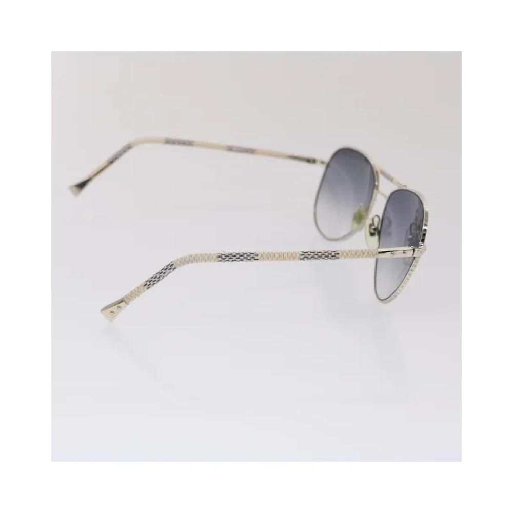 Louis Vuitton Vintage Pre-owned Plastic sunglasses Blue Dames