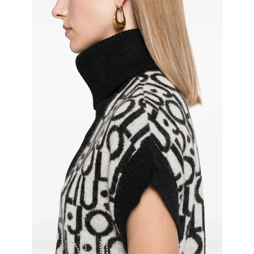 Liu Jo Nero Sweater Aw24 Dameskleding Black Dames