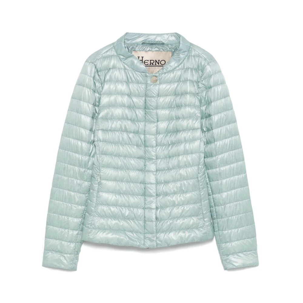 Herno Zip-Front Donsjas Blue Dames