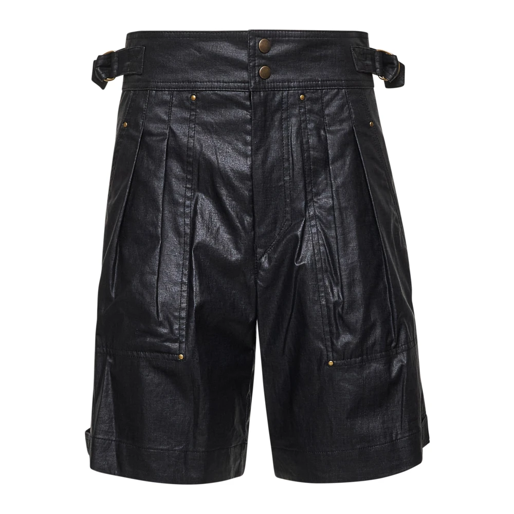 Isabel marant Zwarte Shorts voor Vrouwen Black Dames