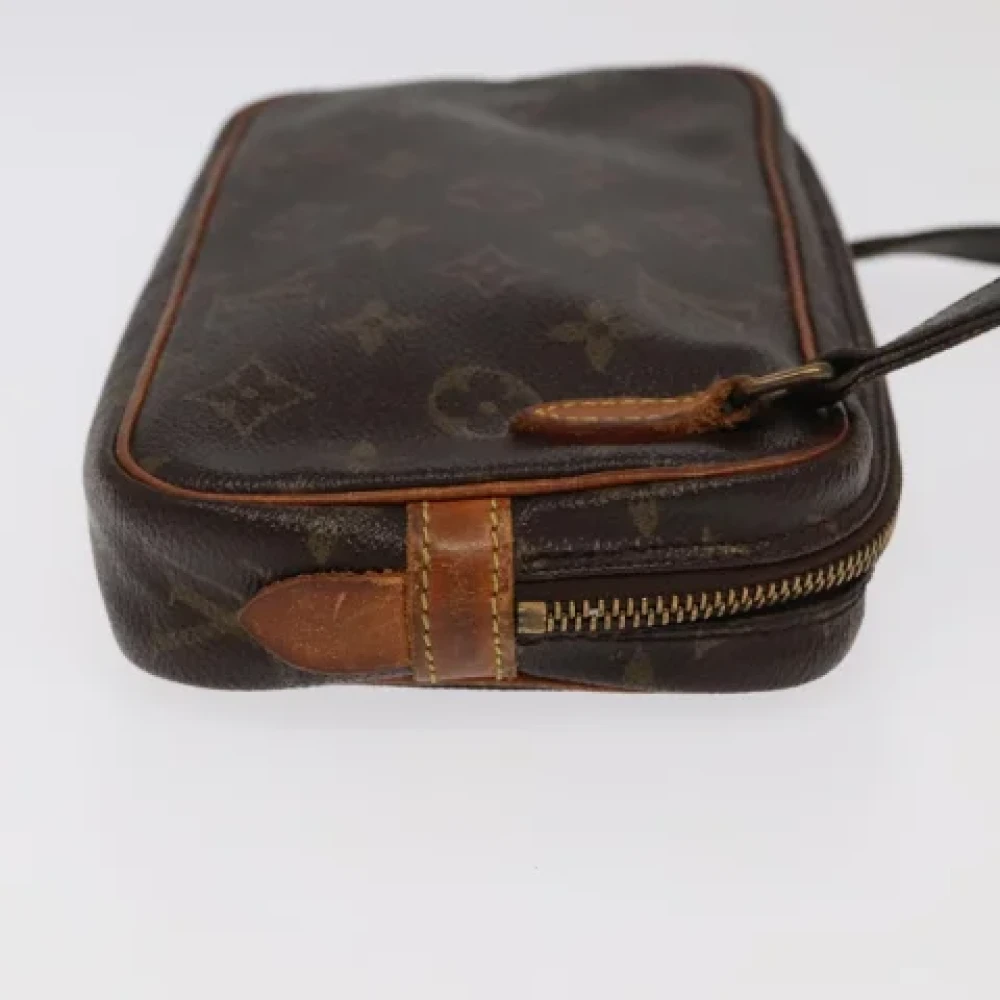 Louis Vuitton Vintage Pre-owned Canvas louis-vuitton-bags Brown Dames