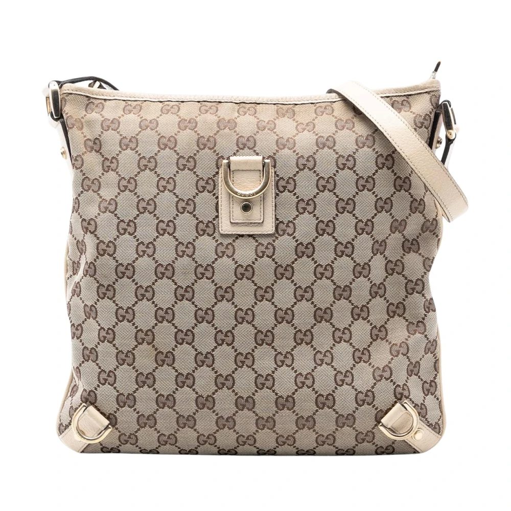 Gucci Vintage Women's Brown Vintage Cross Body Bags, One Size, Pre-Owned Shoulder Bag