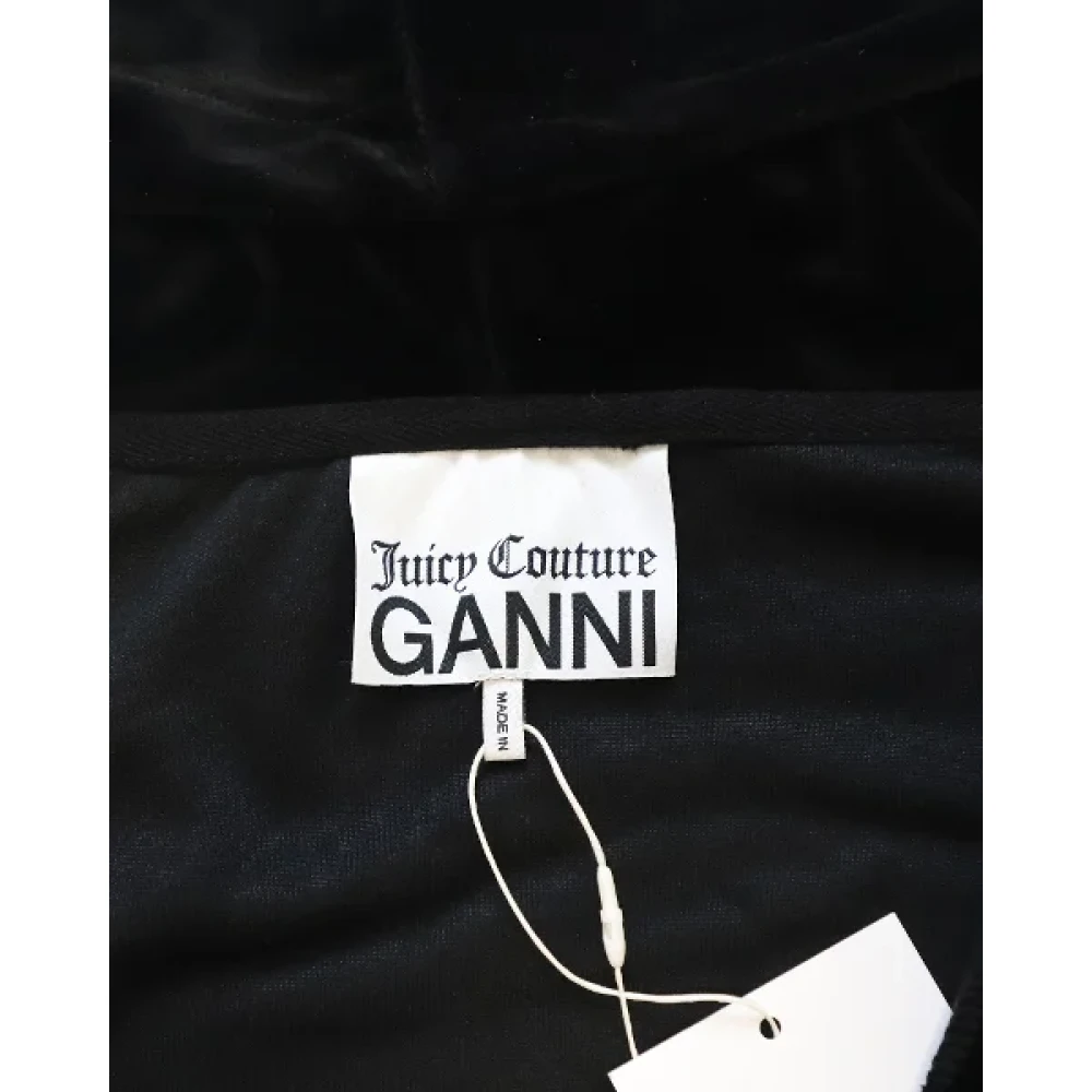 Ganni Cotton outerwear Black Dames