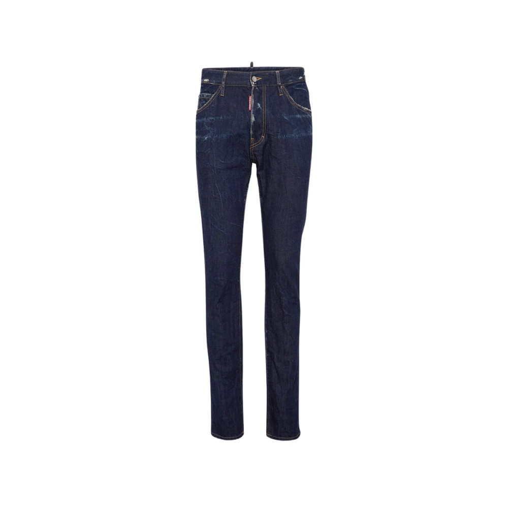 Dsquared2 5 Pockets Pant Blue Heren