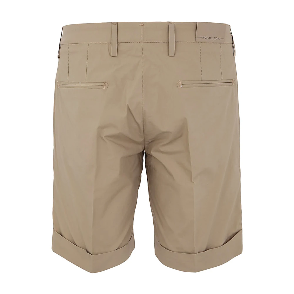 Michael Coal Cream Shorts 3953 Stijlvol Beige Heren