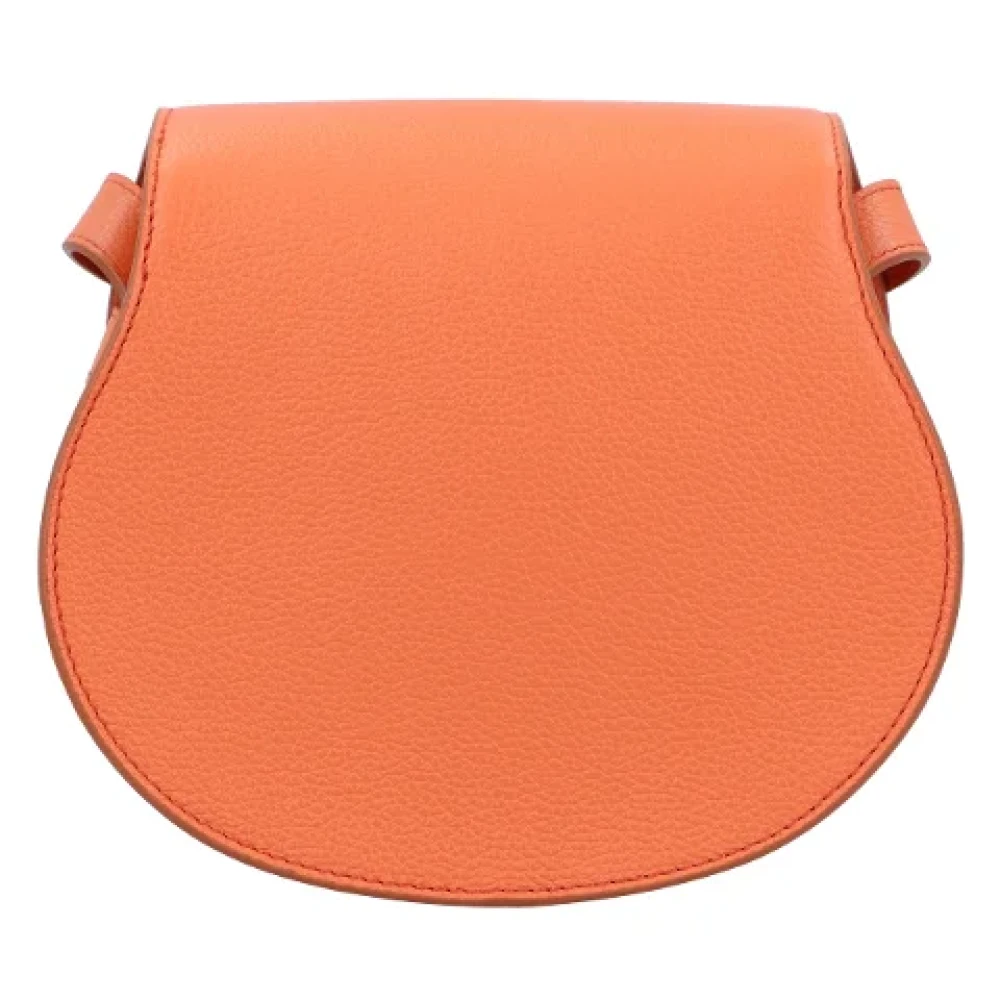 Chloé Leather shoulder-bags Orange Dames