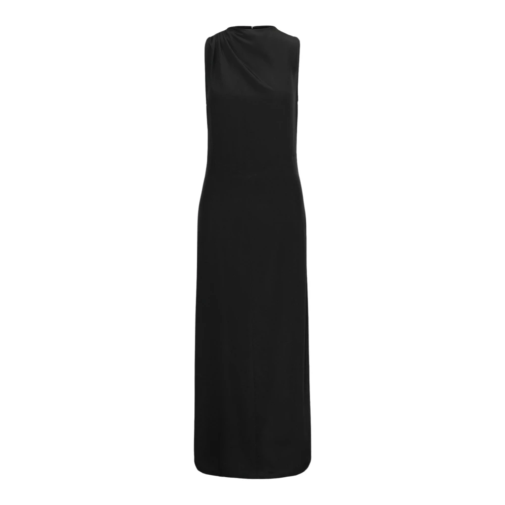 Envelope 1976 Black Maxi Dresses, Female, S, Maxi Dress With Oval Open Back