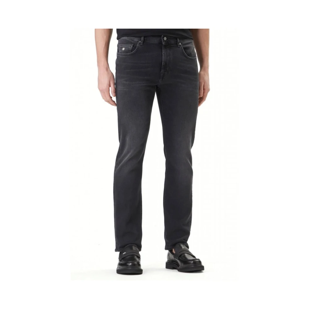 Karl Lagerfeld Black Jack Jeans - Male - Straight Fit Jeans - W32 - Jeans