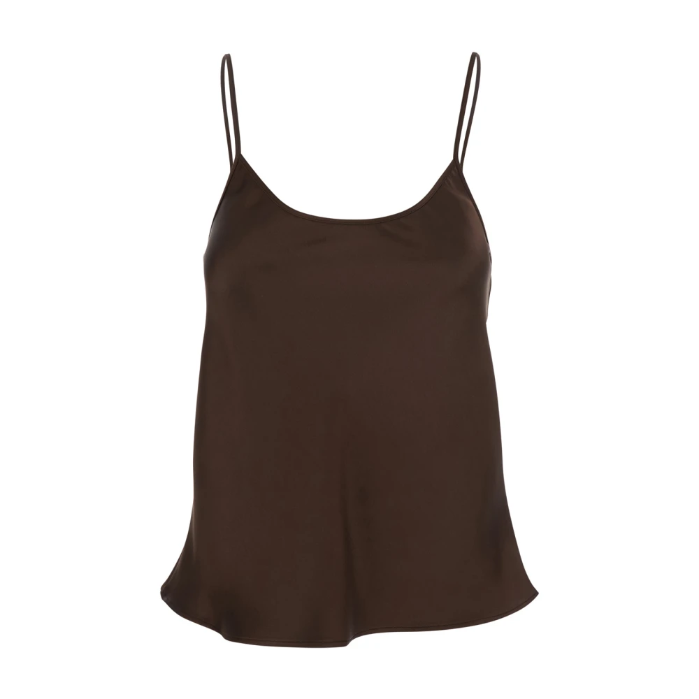 Tops > Sleeveless Tops - - Plain Units - Modalova
