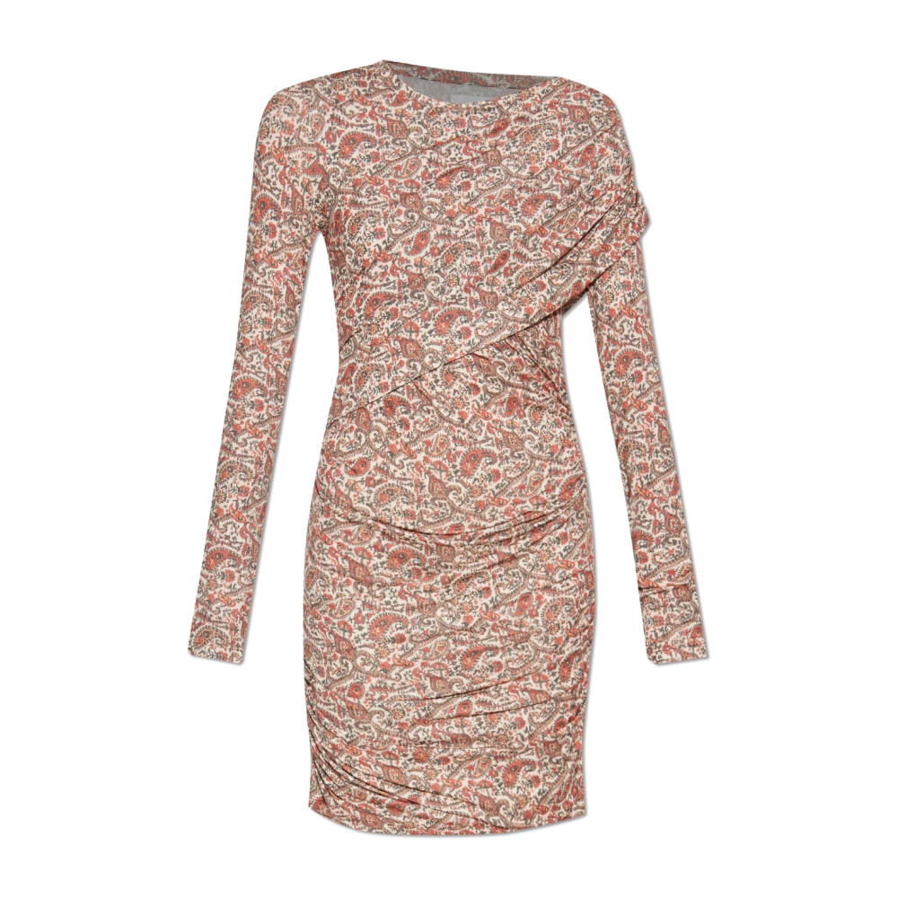 Marant Étoile Kvinno Beige Klänningar Dam, S, Denise Dress