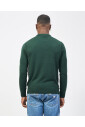 pull-vert-coupe-droite-coton-cotele