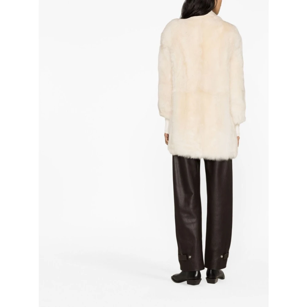 Fabiana Filippi Dameskleding Jassen Wit Aw23 White Dames