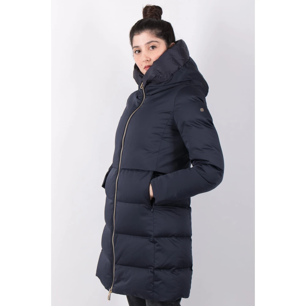 Duno Donkerblauwe Ballonjas Blue Dames