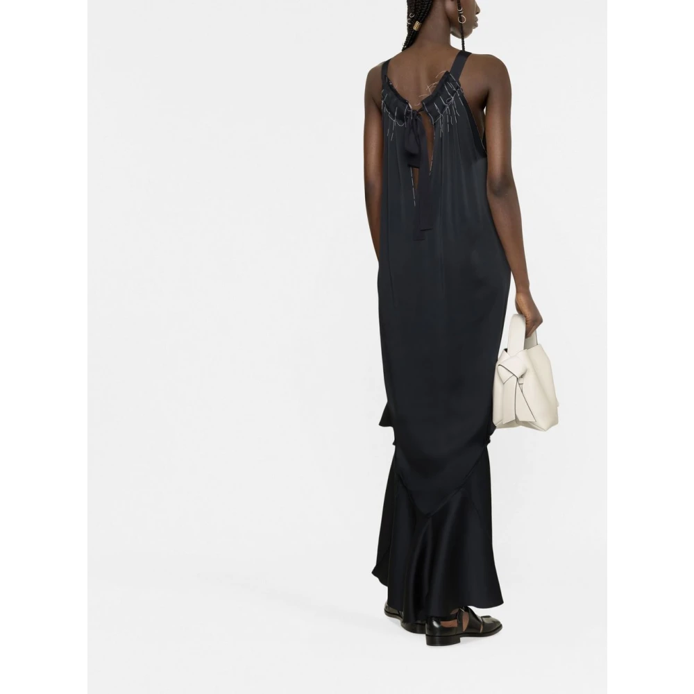 Maison Margiela Blauwe Jurk Collectie Blue Dames