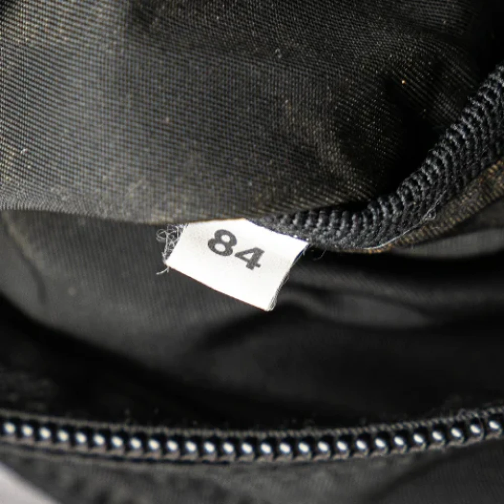 Prada Vintage Pre-owned Nylon shoulder-bags Black Dames