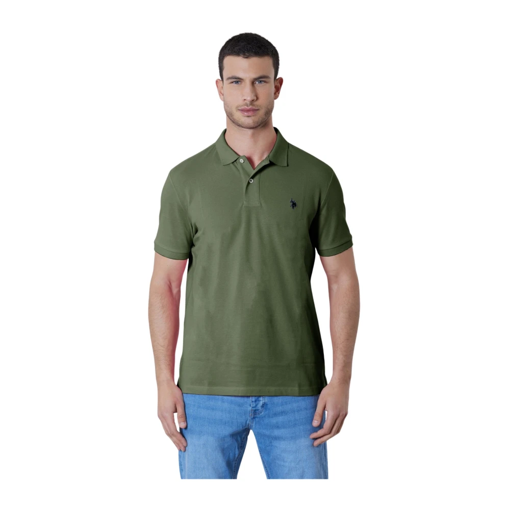 U.s. Polo Assn. Men's Green Polo Shirts, 3XL, Polo King