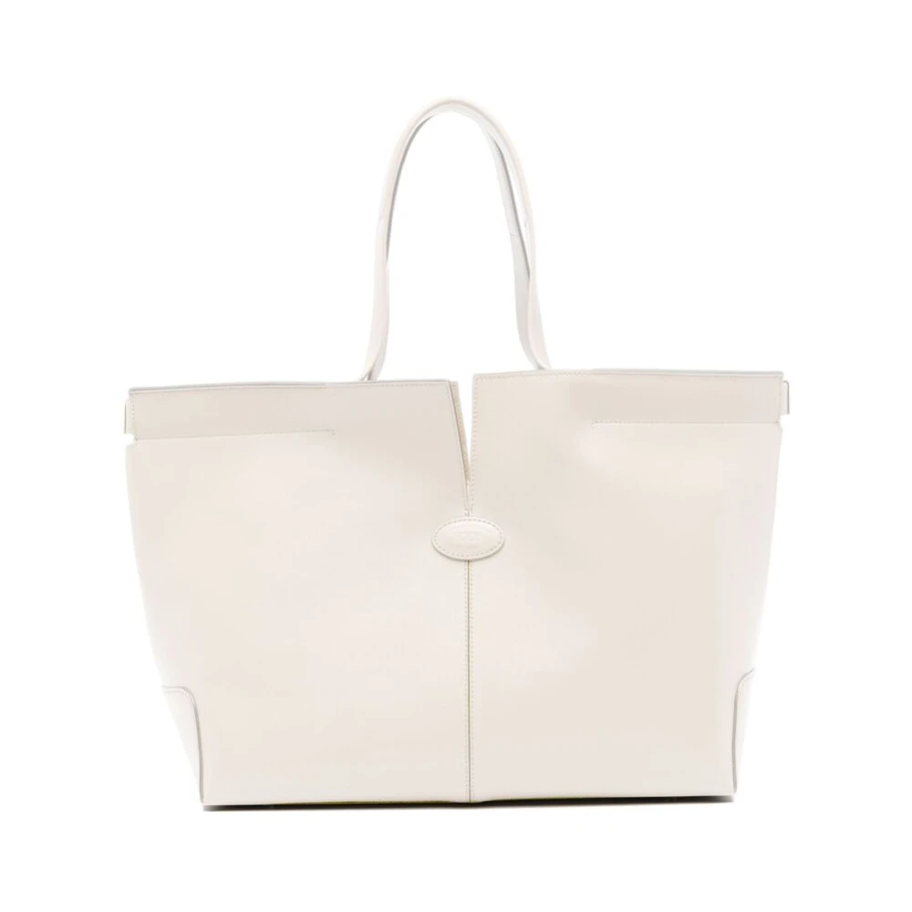 TOD'S Witte Handtas met Afneembare Pouch White Dames