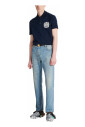 polo-en-coton-imprime-ecusson
