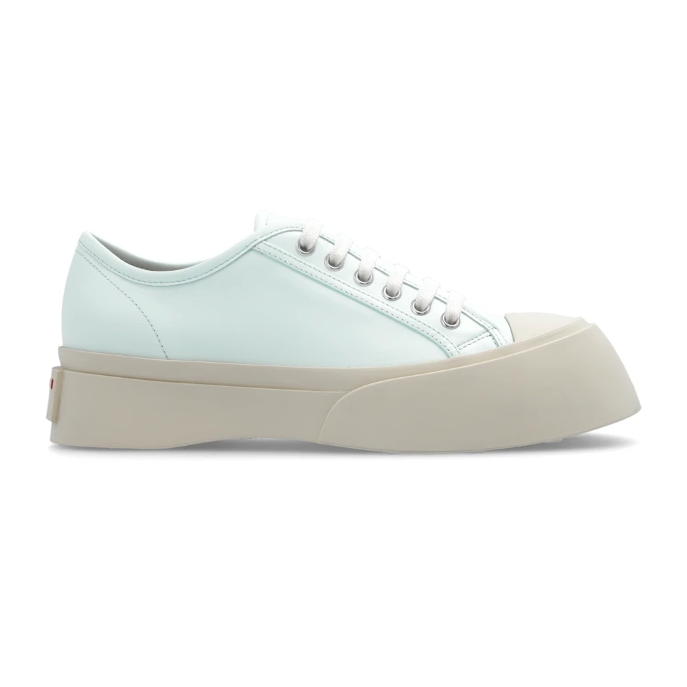 Marni, Skor, Dam, 38 EU, Läder, Pablo sneakers med päls