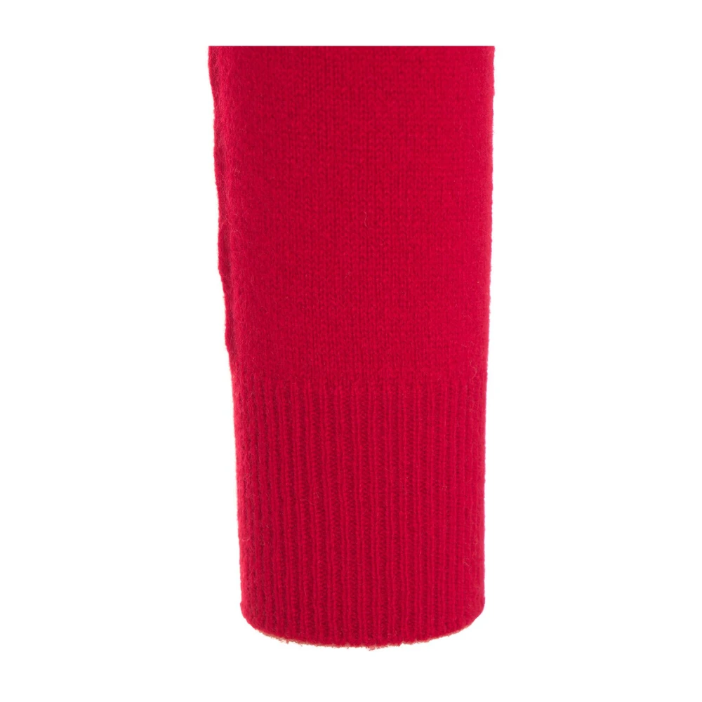 MVM Luxe Cashmere Rode Trui Red Dames
