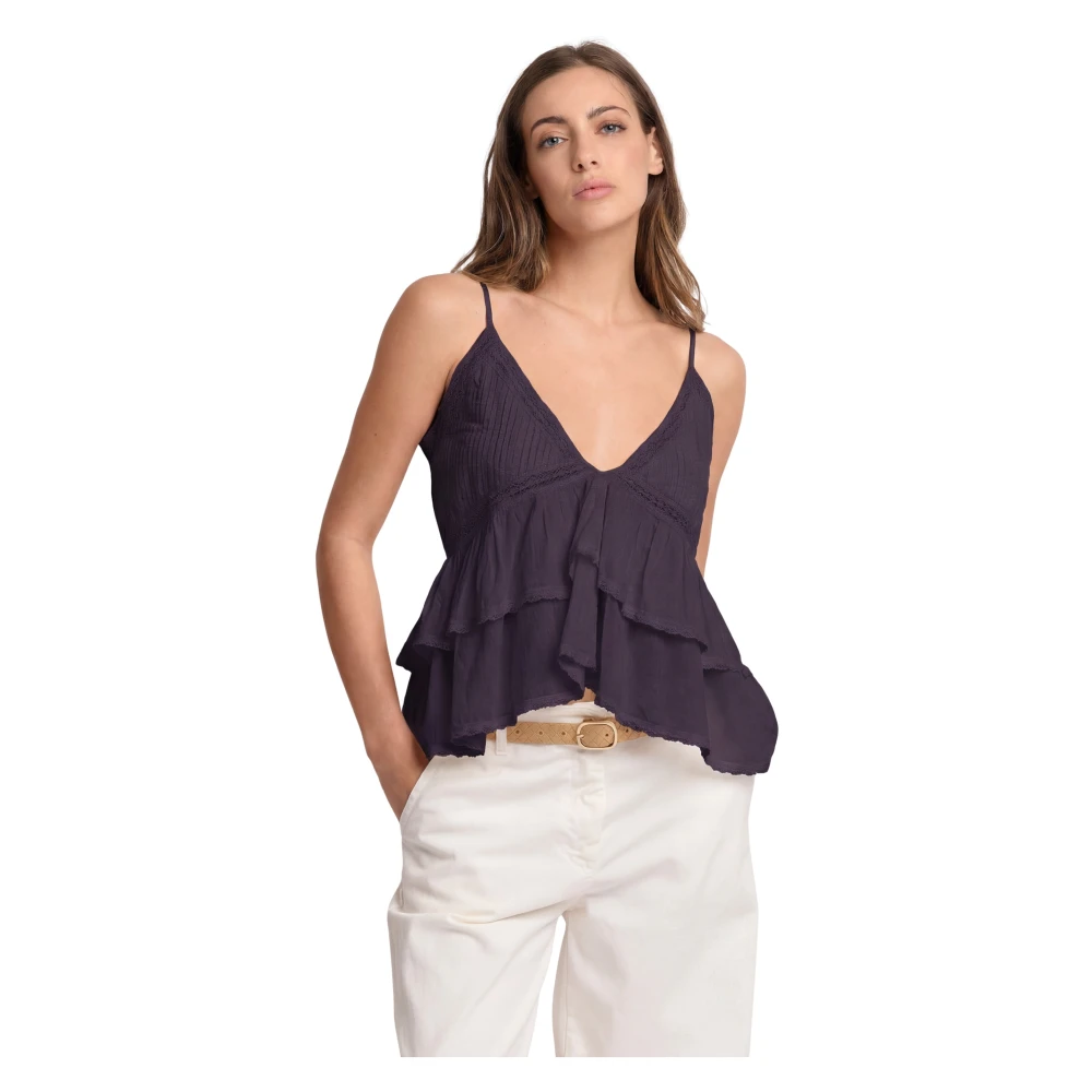 Kocca Black Marylvetia Top - Female - Sleeveless Tops - Xl - Tops