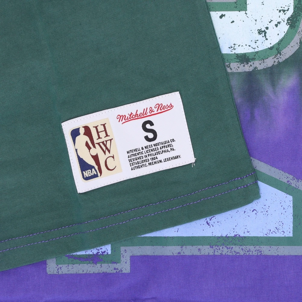 Mitchell & Ness NBA Vertical Tie Dye Tank Multicolor Heren