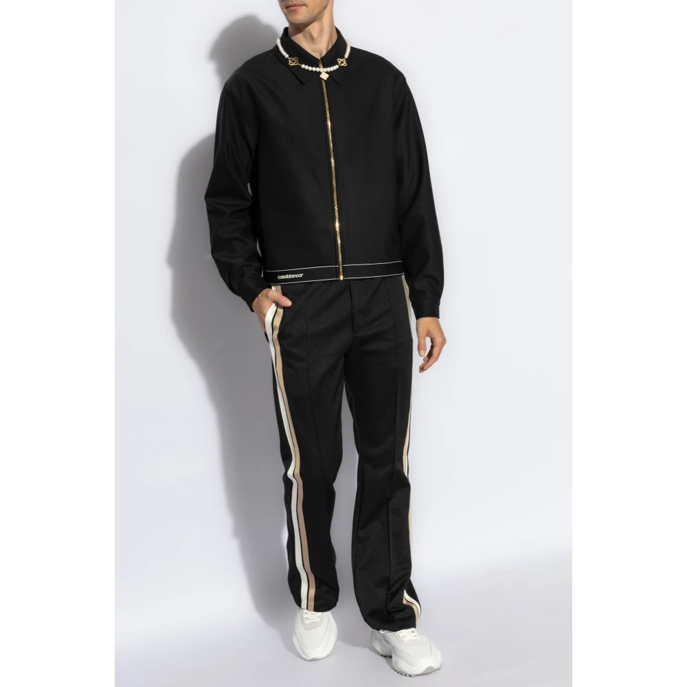 Casablanca Jas met zakken Black Heren