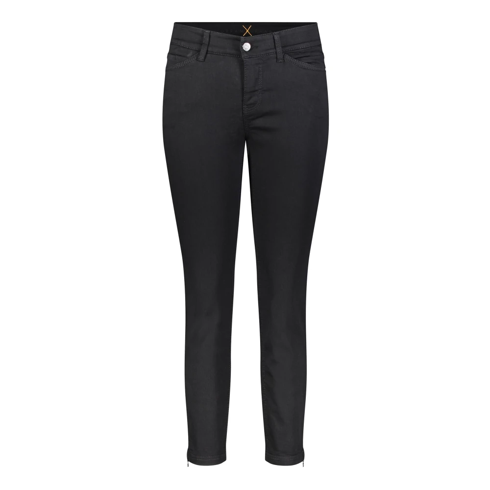Mac Women's Black Dream Chic Slim Fit Denim Jeans - Cropped Trousers - 2XL - Trousers