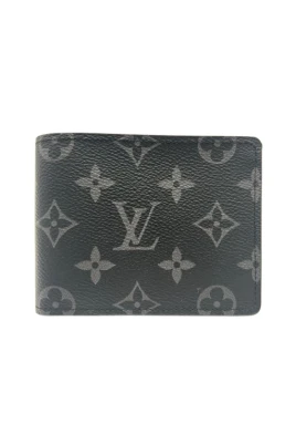 Pre-owned Monogram Eclipse Wallet (bi-fold)