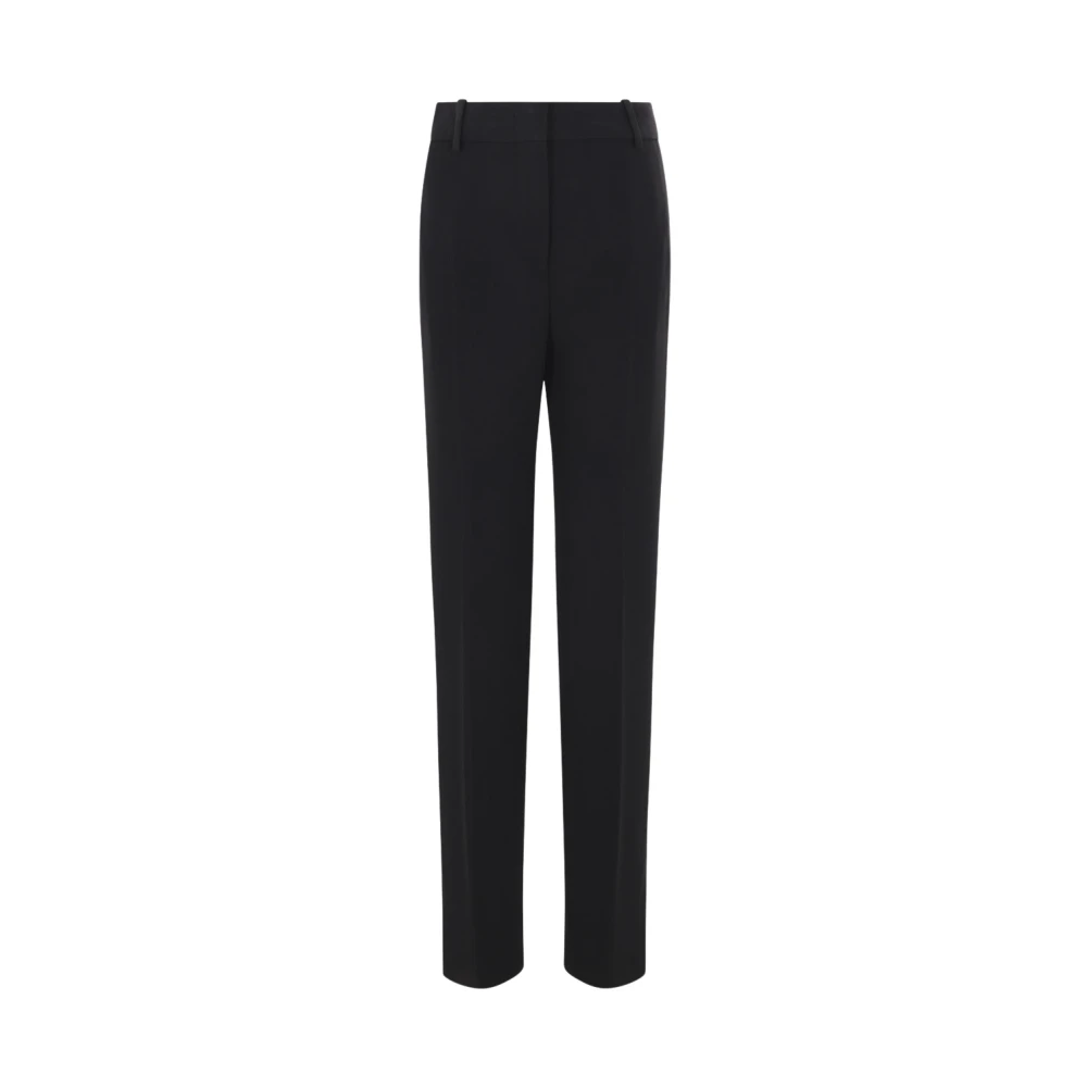 Ermanno Scervino Zwarte Bootcut Broek met Voorsluiting Black Dames