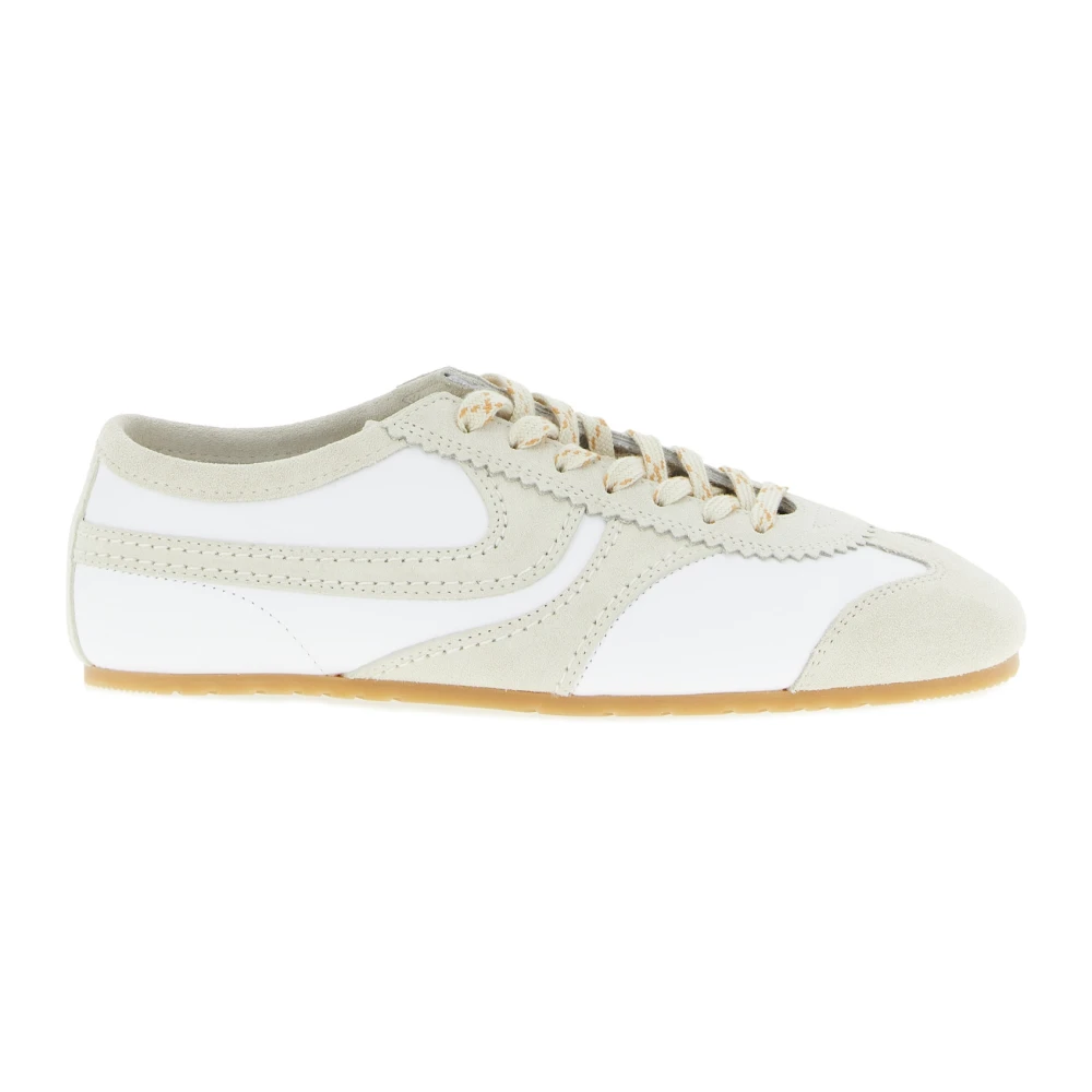 Dries Van Noten Men's Beige Sneakers, 7 Uk, Suede Trainers