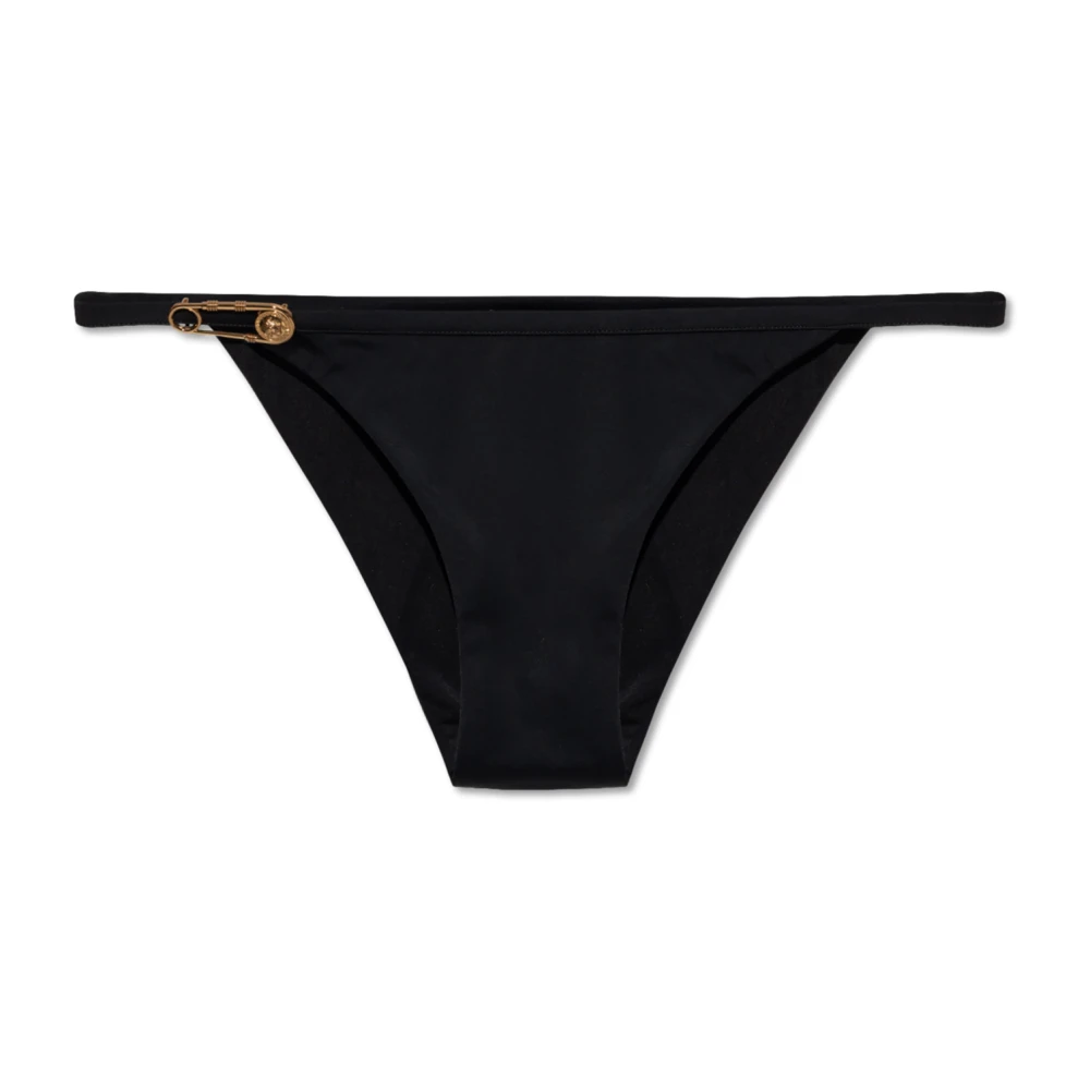 Versace Donna Nero - Fondo Del Costume Da Bagno - Swimwear - L