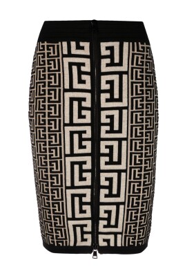 intarsia-strik-midi-nederdel-sort-beige